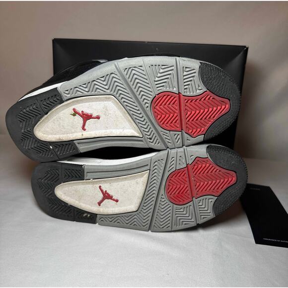 Size 5.5 - Nike Air Jordan 4 Retro SE GS Black Canvas Men\'s Shoes Ships Now main image 6